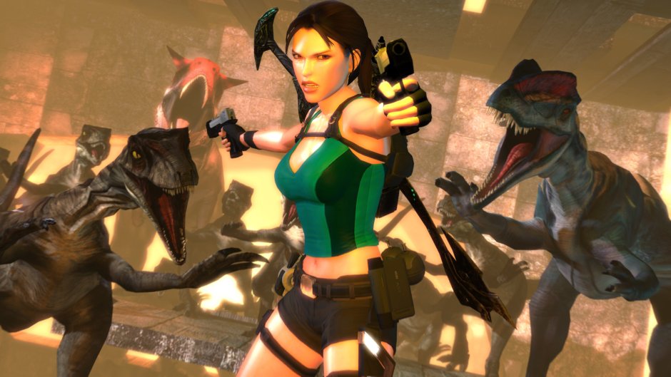 Lara Croft Feet