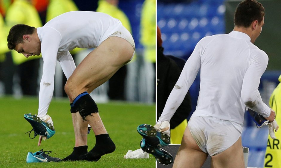 Whether the football players wear their panties
