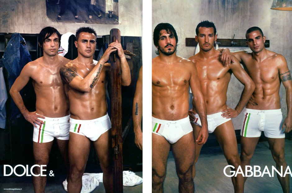 Naked famous football players