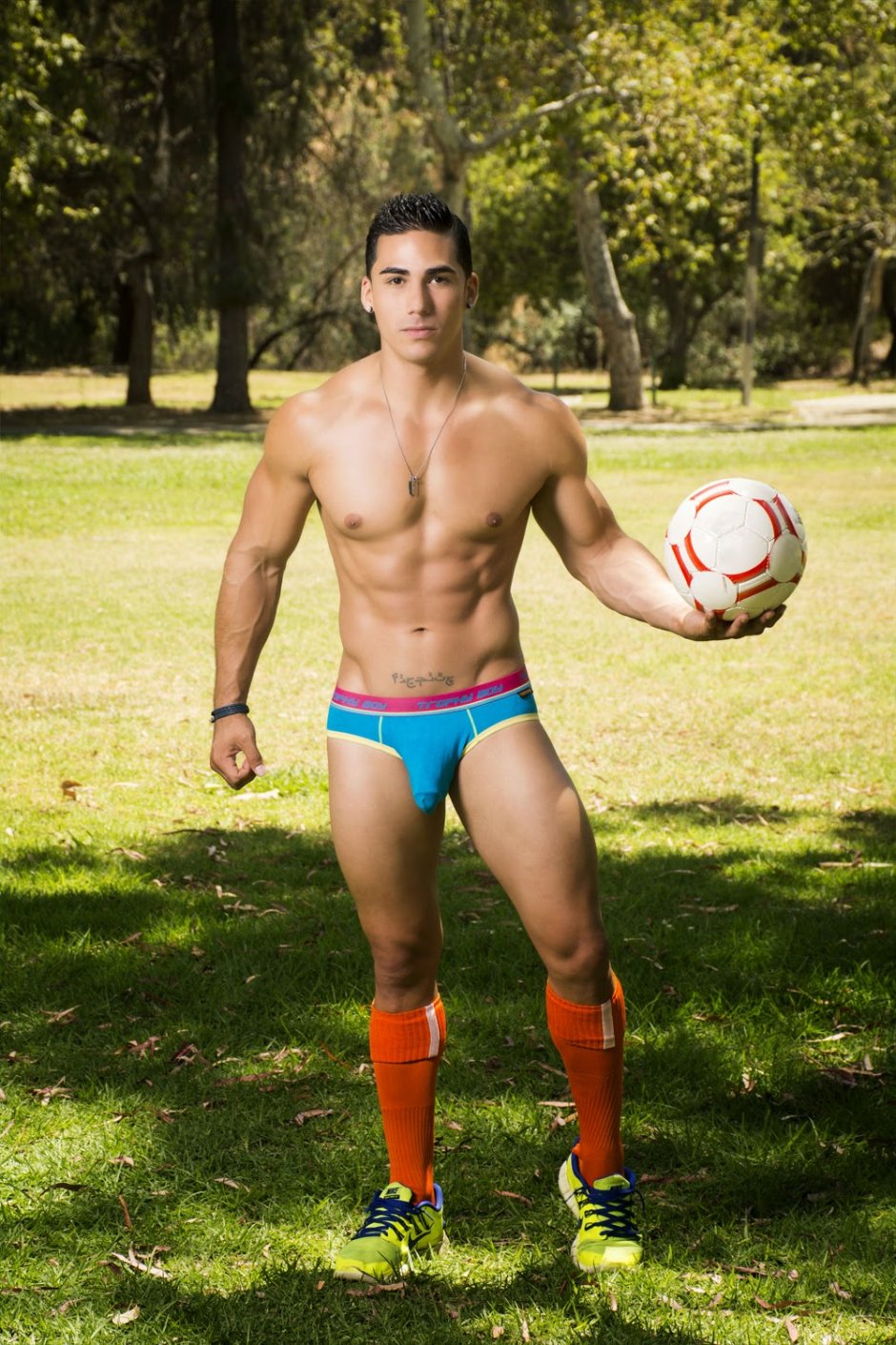 Sexy guy American football