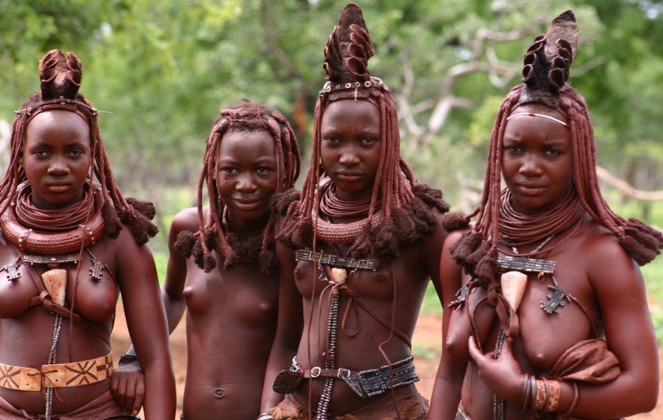 Naked African women