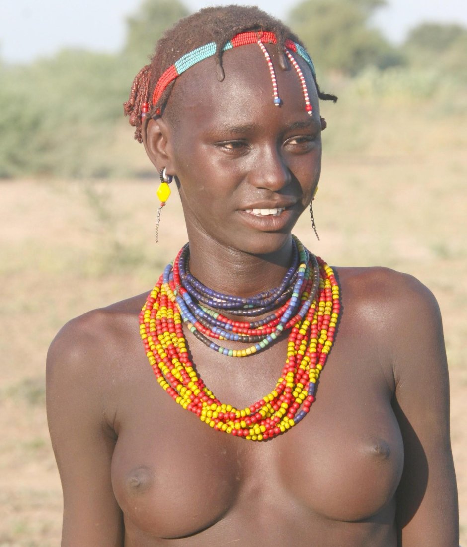 Naked women of wild tribes