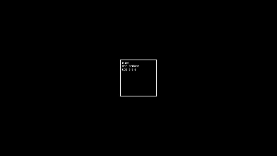 Black for minimal