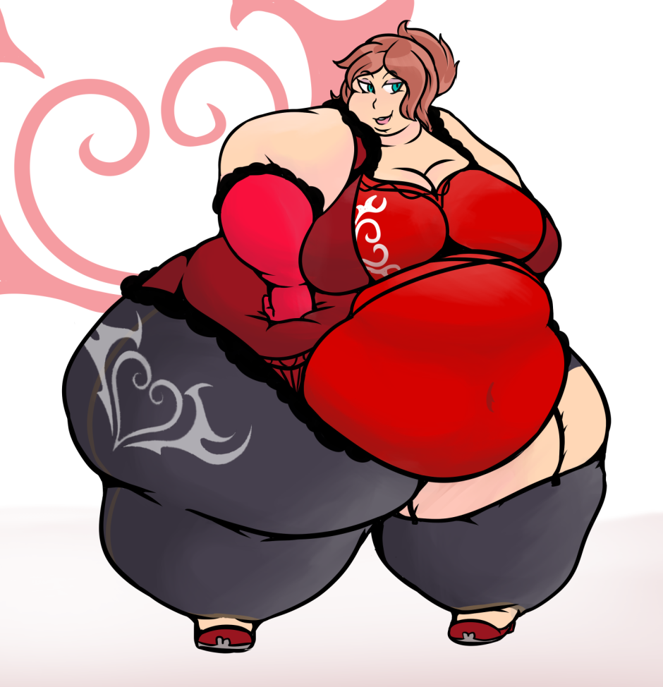 Chubby Belly Anime Weight Gain