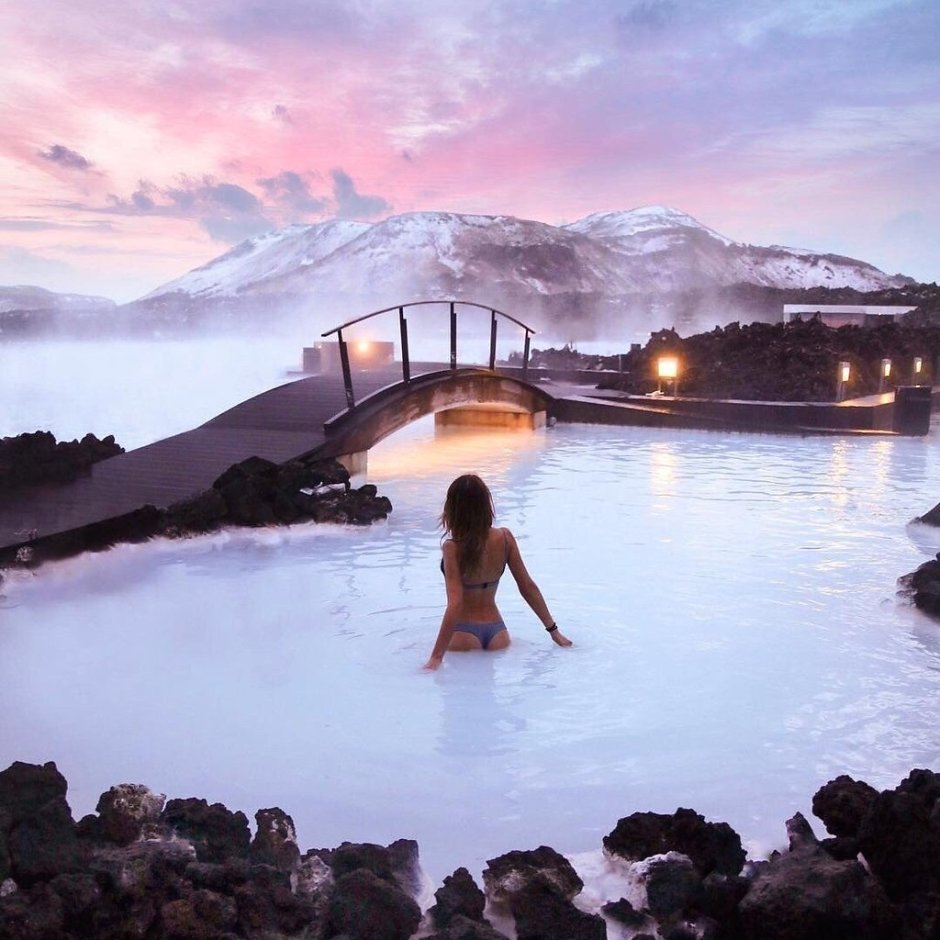 Blue Lagoon Place in Iceland