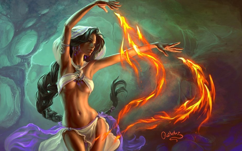 Girls of the elements