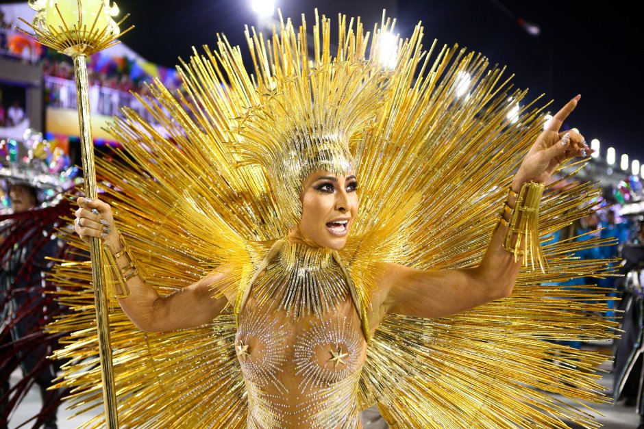 Carnival Brazil feathers