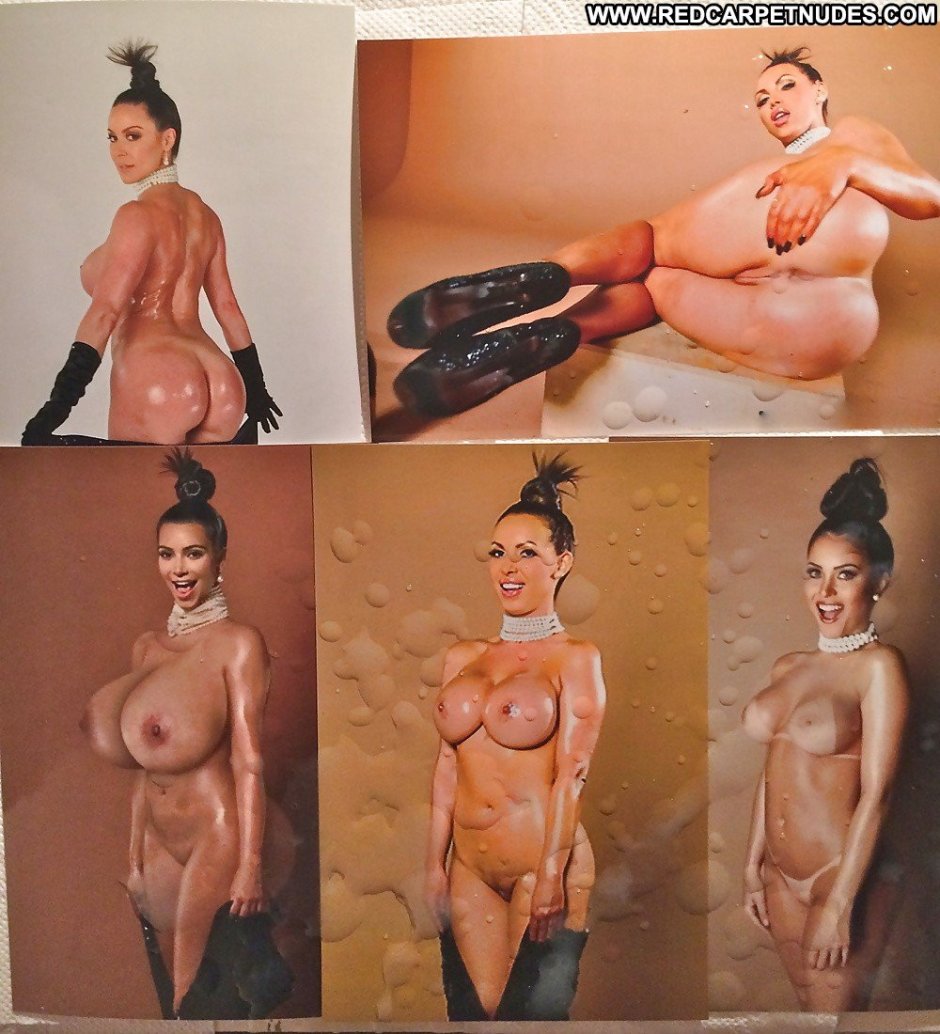 Kim Kardashian-Uest is naked