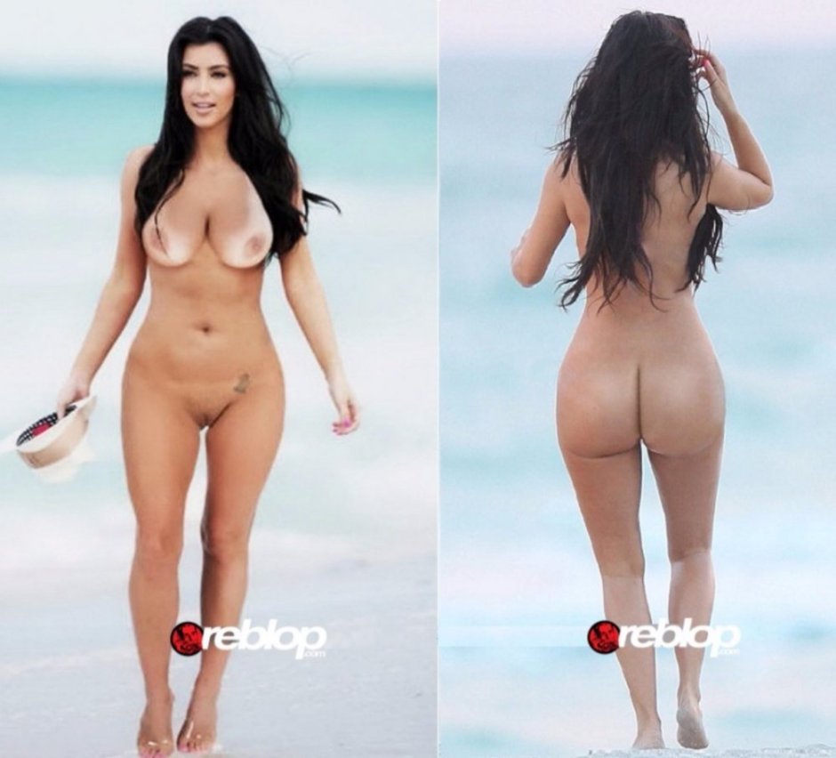 Kim Kardashian naked vagina