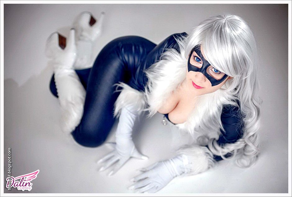 Irina Meyer Black Cat Cosplay