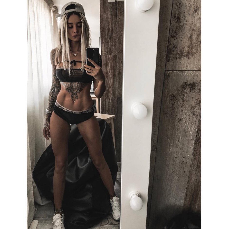 Marina Mexico in underwear