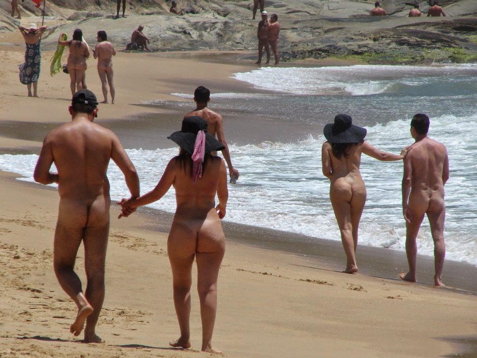Naked on Brazilian beaches