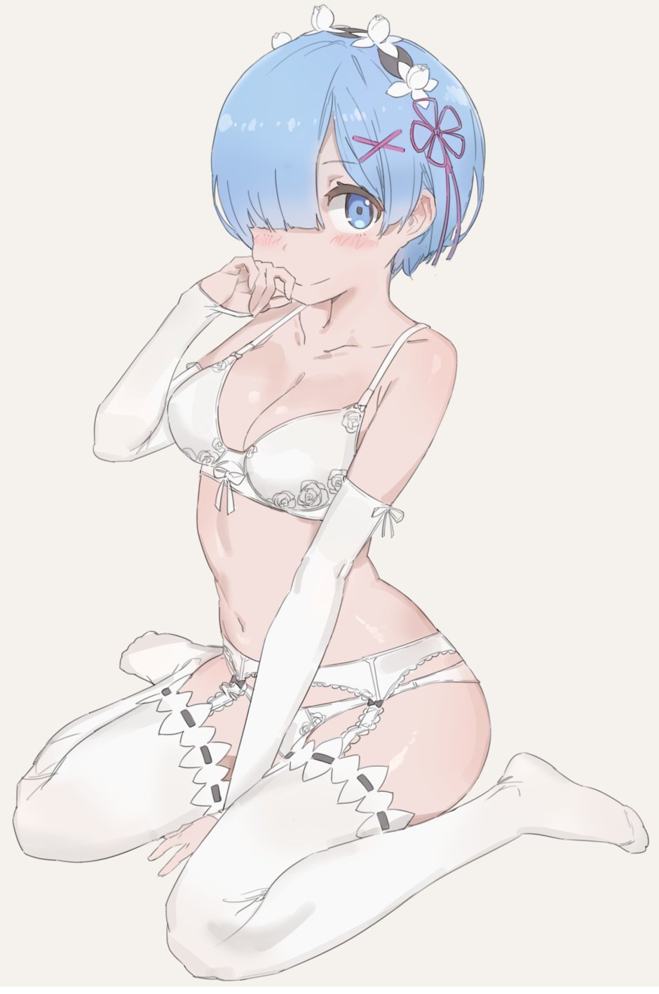 Re Zero Rem in underwear