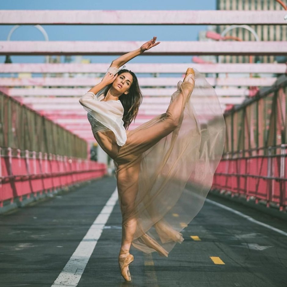 Poses of dancers