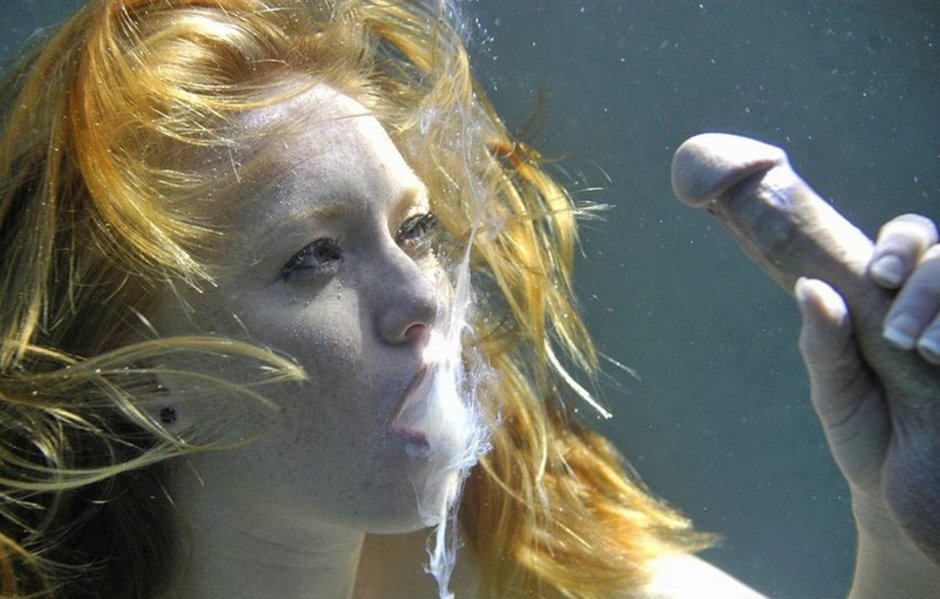 Porn actresses under water