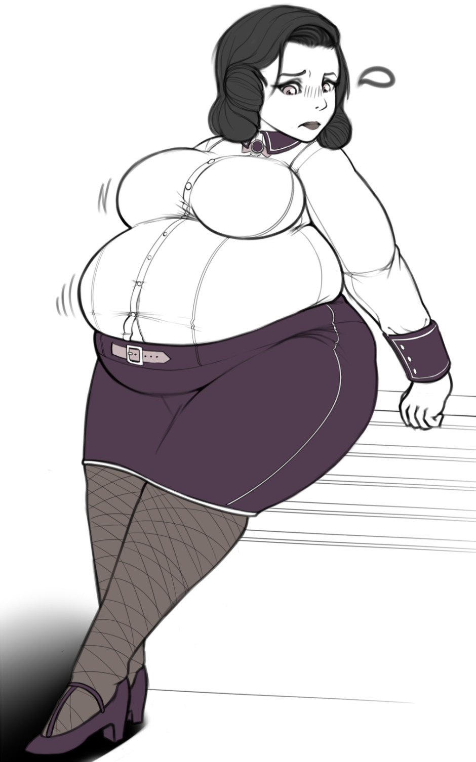 Fat anime girls weight gain