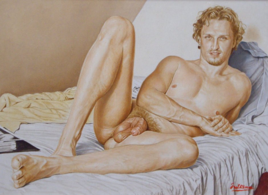 Young beautiful naked guys