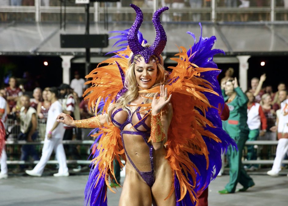 Trinidad woman carnival