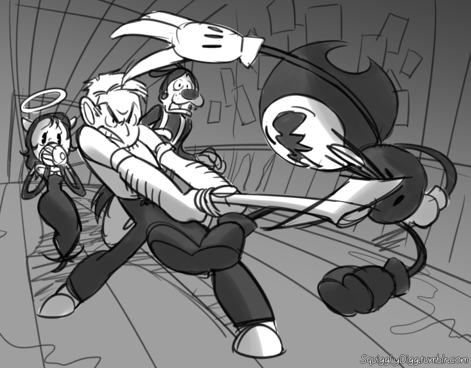 Bendy and the Ink Machine Squiglydigg