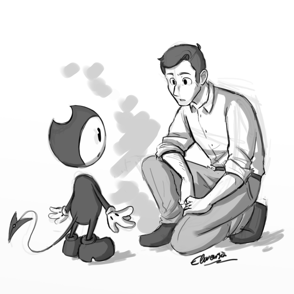 Henry and Joey from Bendy