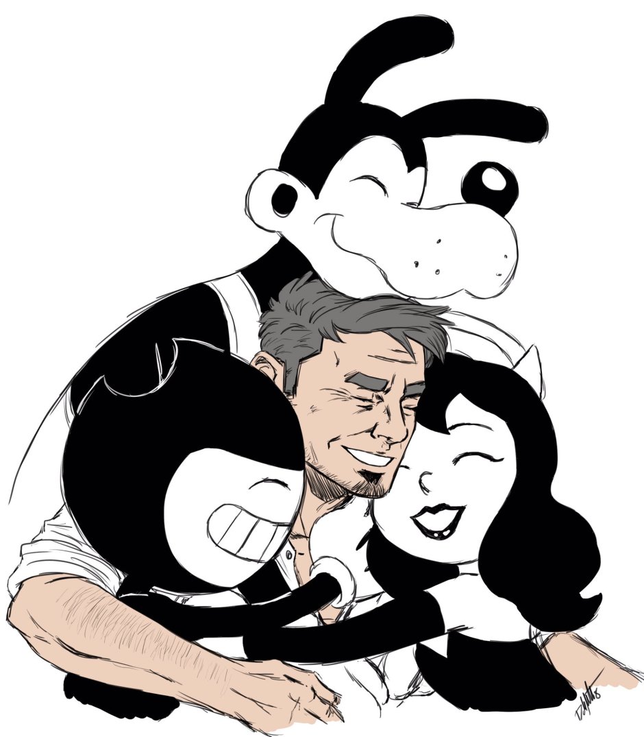 Bendy and Boris and Alice and Henry