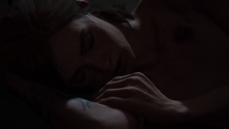 The Last of US 2 Abby and Owen bed scene