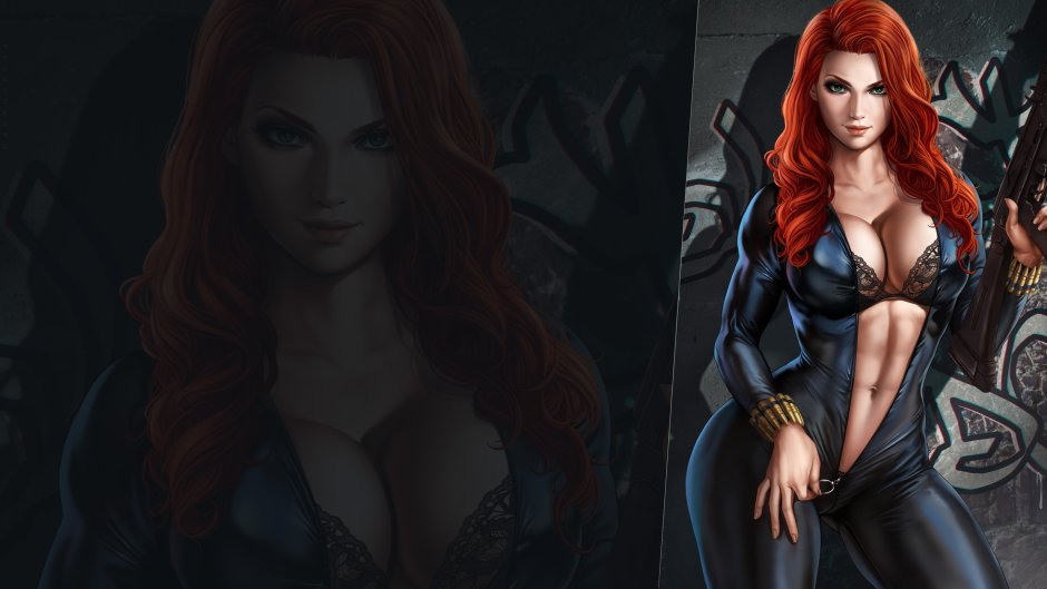 Rule 34 Black Widow Natasha Romanoff