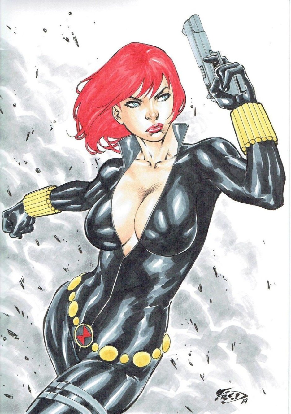 Natasha Romanoff Marvel Popka