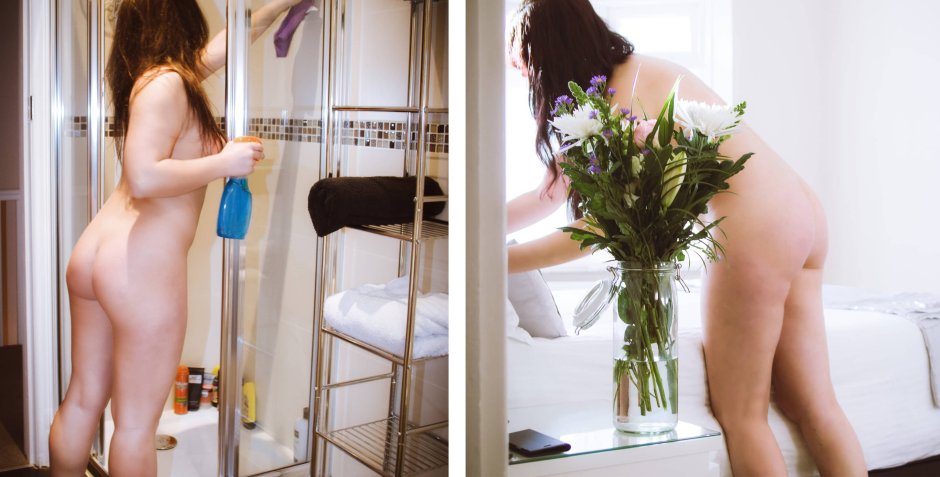 Clining Naked cleaners