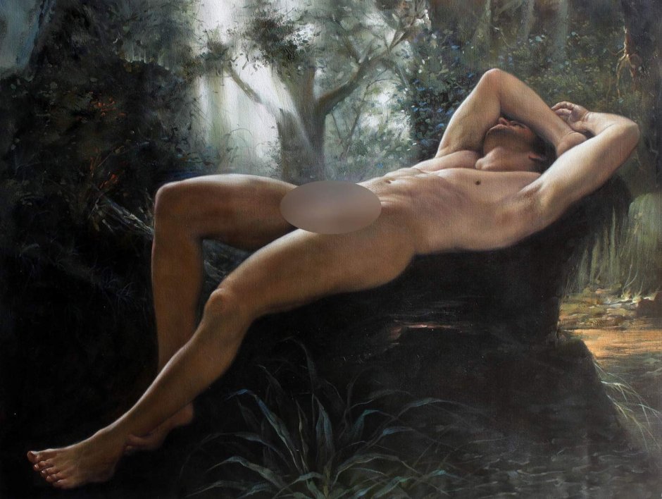 Beautiful naked men and women