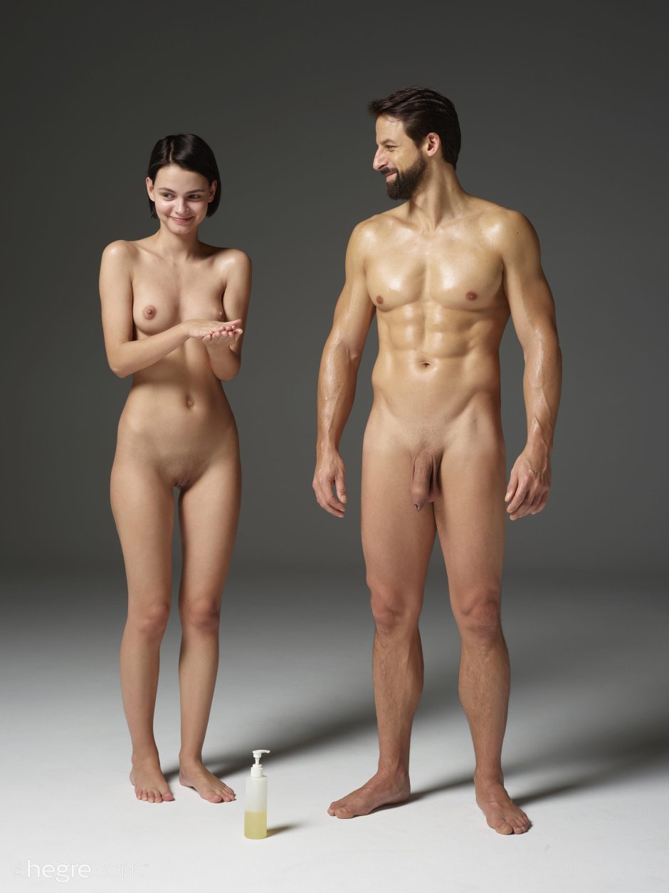 Erotic photo shoot of the couple