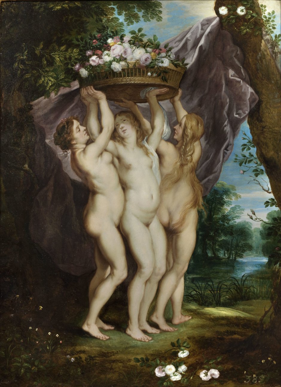 Rubens Adam and Eve in paradise