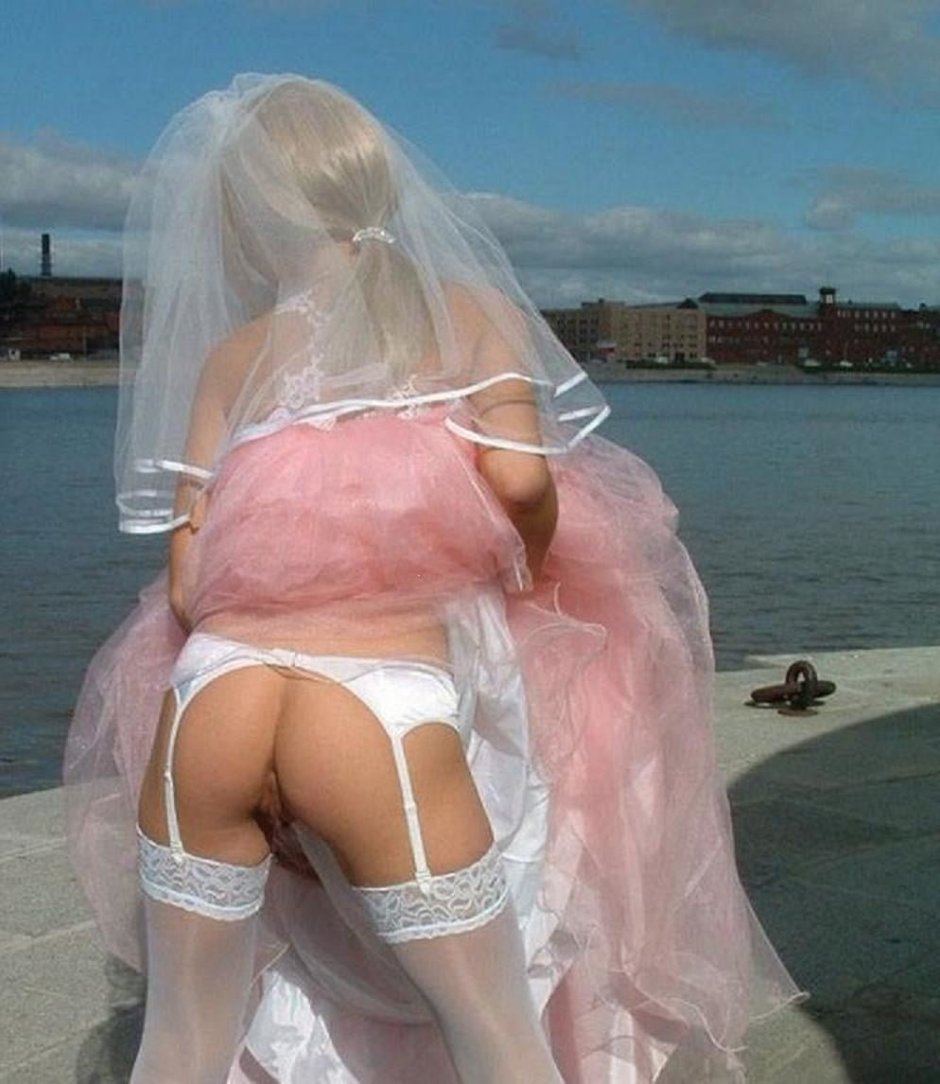 Naked brides at the wedding private