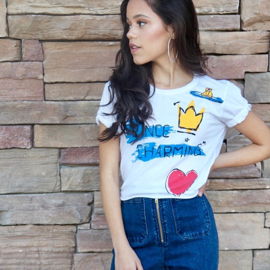 Jenna Ortega in a swimsuit