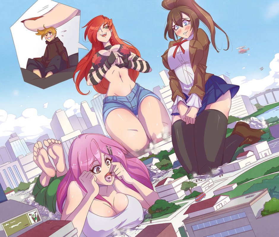 Fatergd - The Giantess Family - Chapter 1 - Basketball Challenge