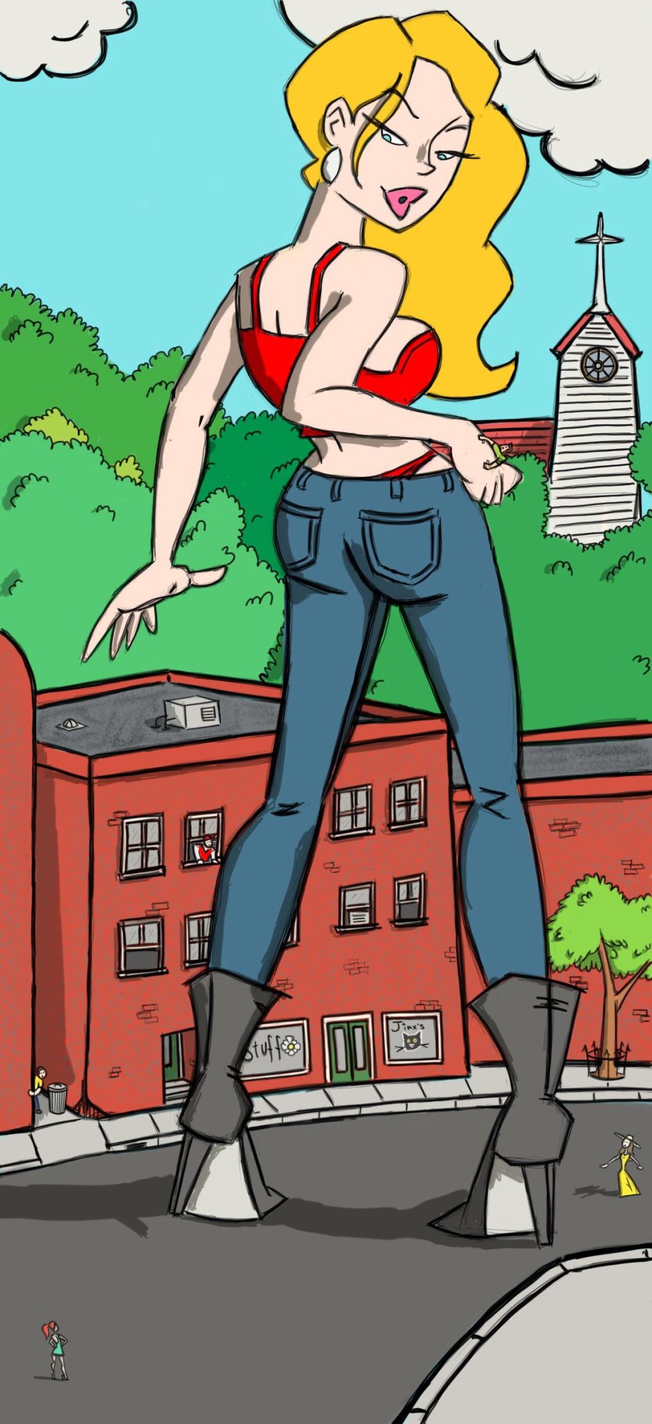 Girl Giant Comic