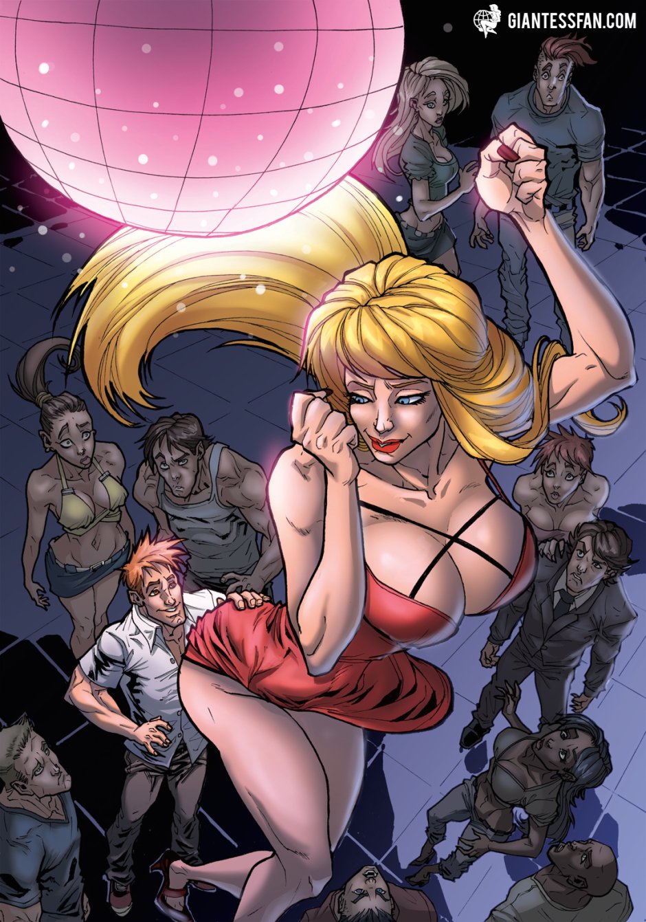 Buttcrush giantess