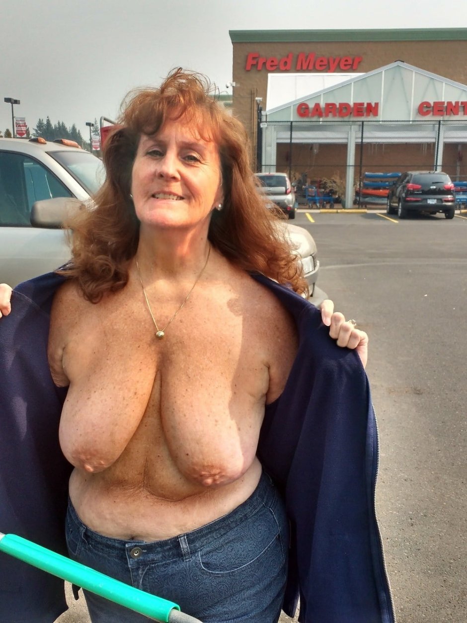 Tits old woman homemade