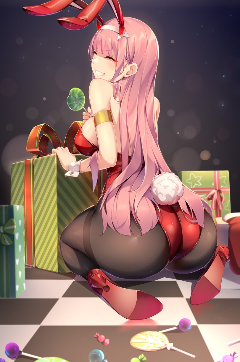 Anime zero two and Hiro