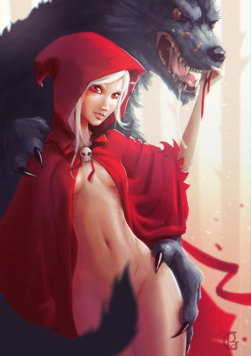 Red Hood red cap art