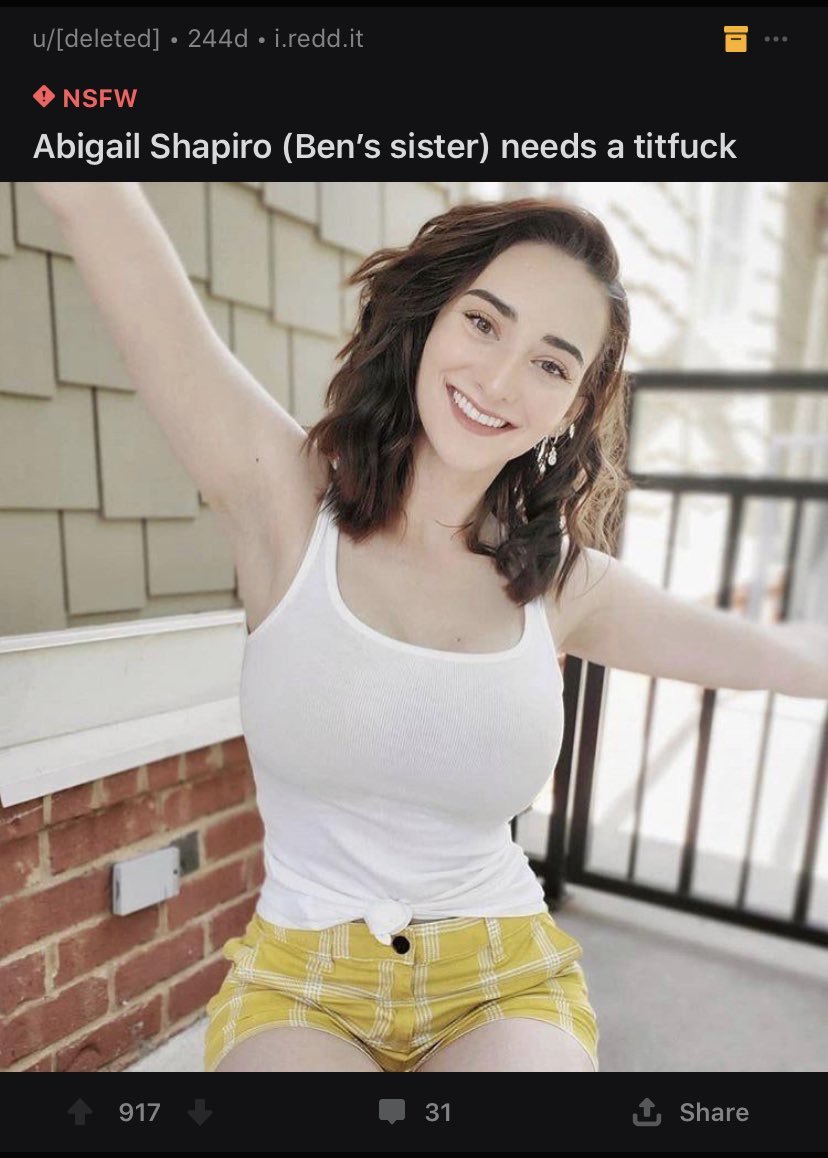 Ben Shapiro sister drain