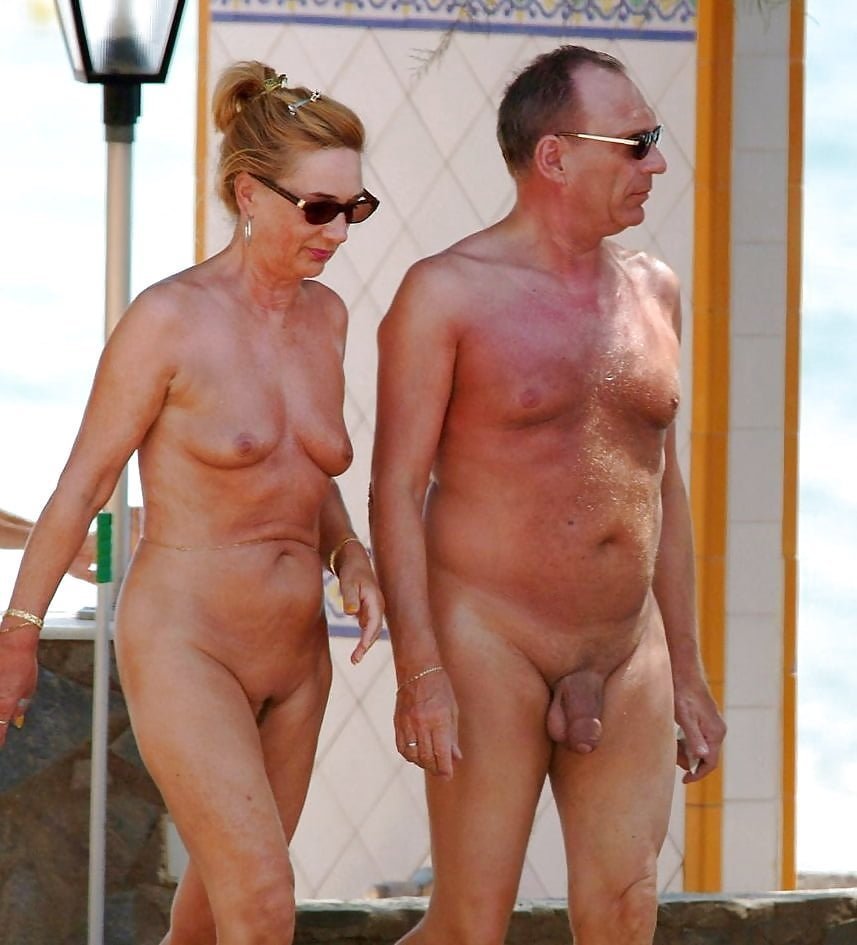 Naked elderly married couples