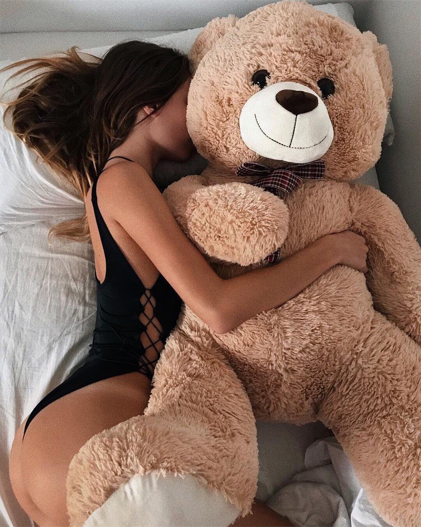Girl with Mishka