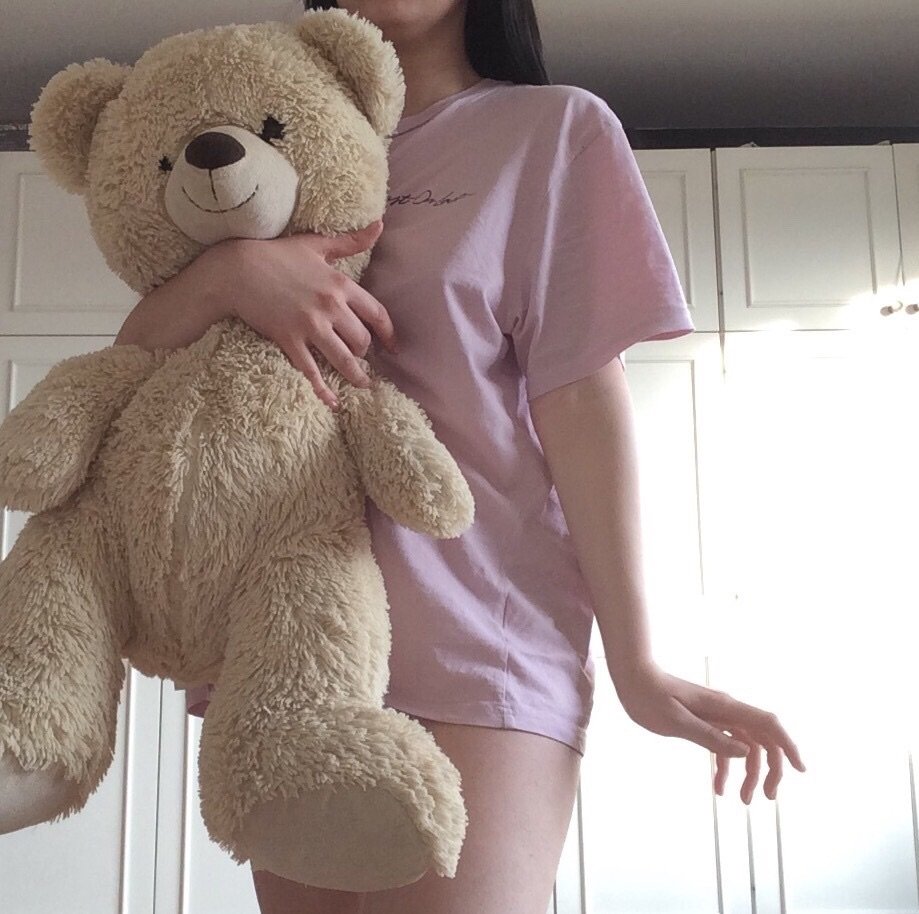 Sweater with bears female plush