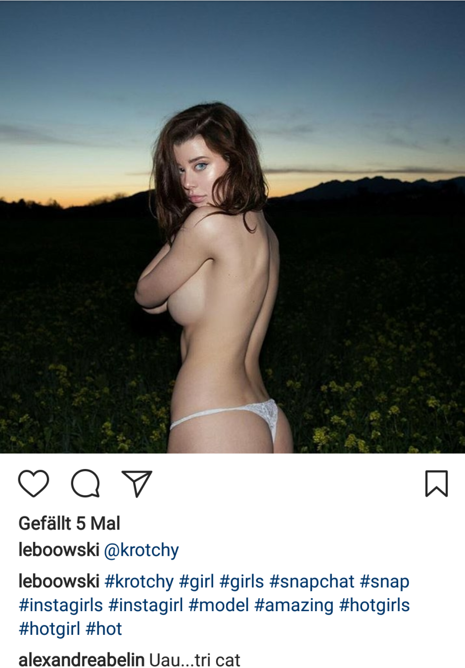 Sarah McDaniel Topless