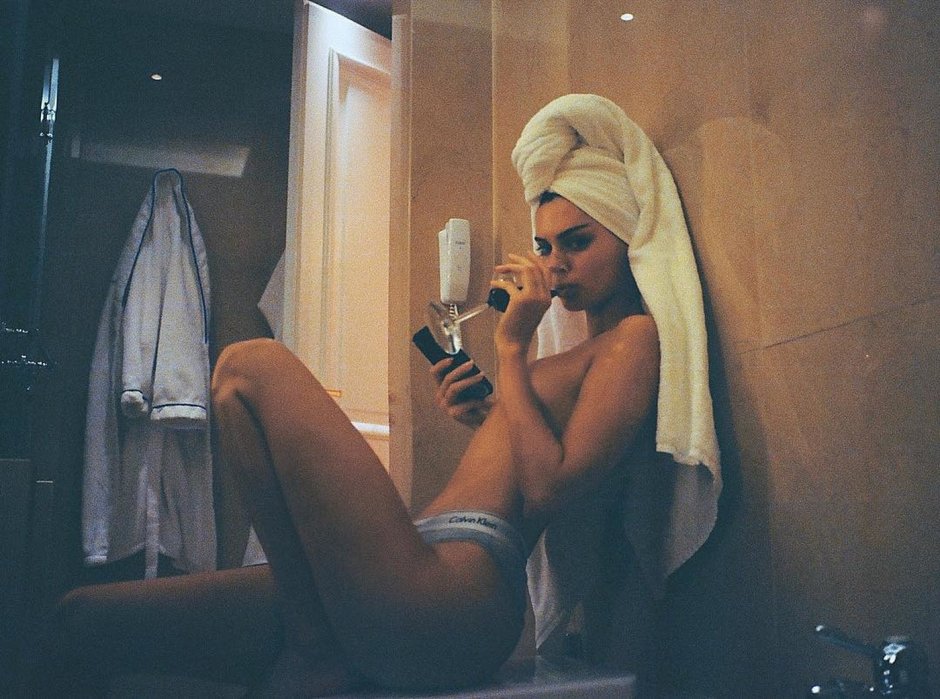 Kim Kardashian Skims Neon