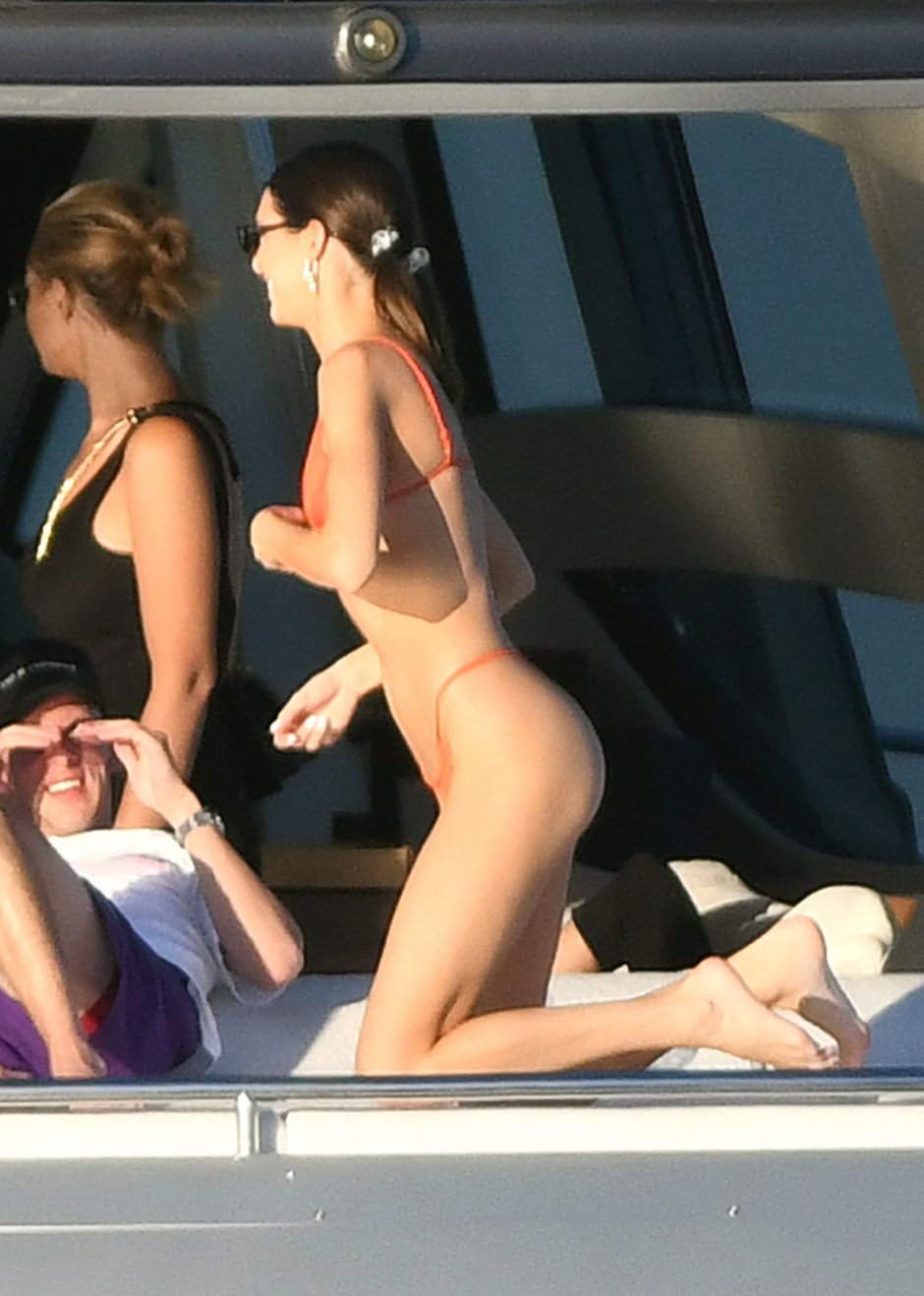 Kendall Jenner Naked Tanga