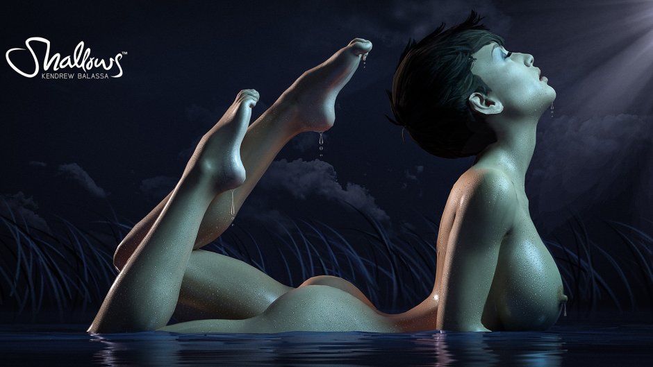 Kendrew Balassa 3d nude on your desktop