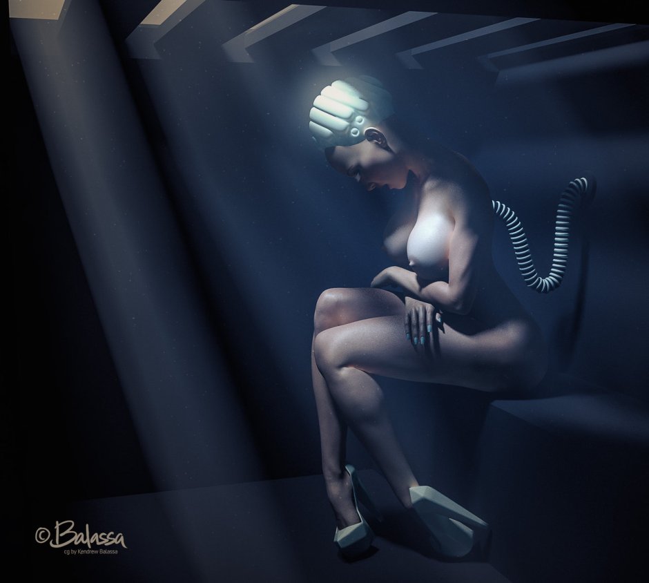 Kendrew Balassa 3d nude on your desktop