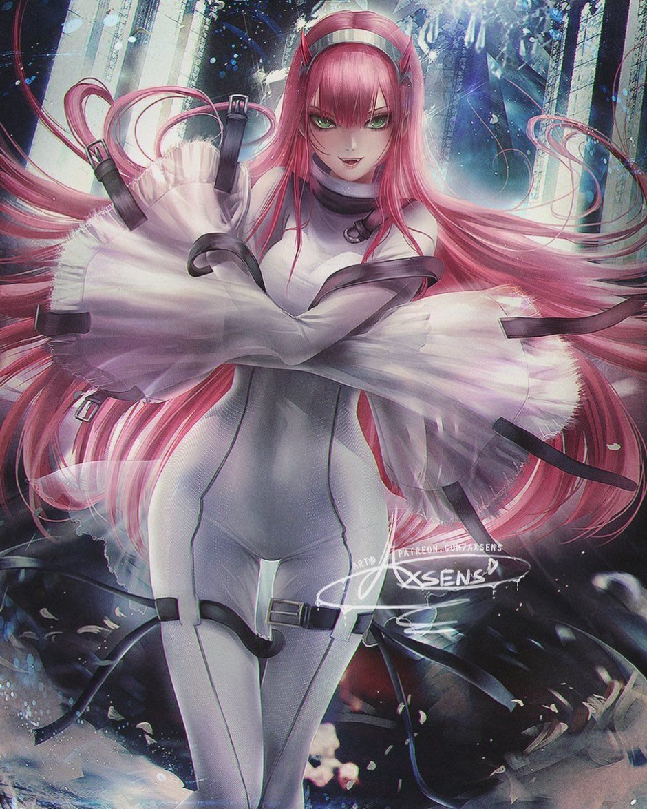 Anime Zero Two Darling in the Franxx